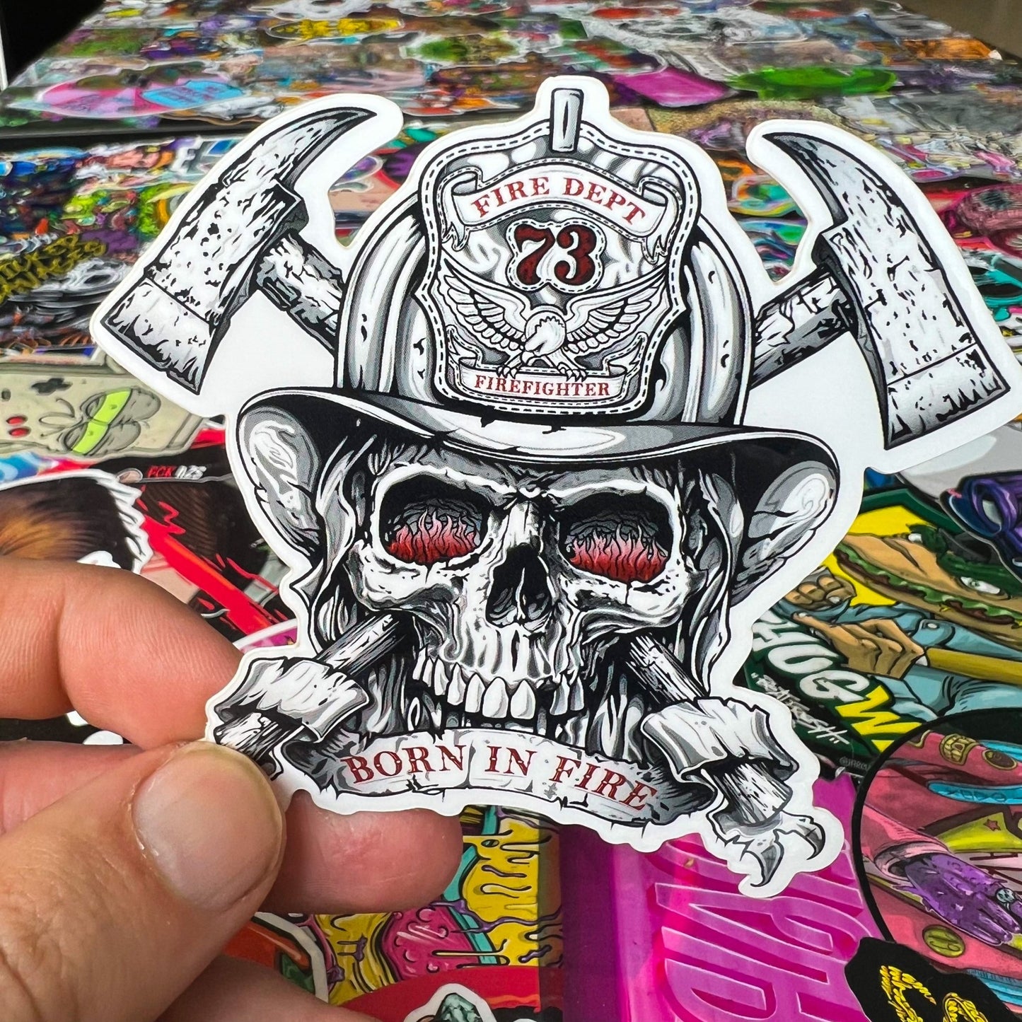 Firefighter Sticker - Sticker Savages