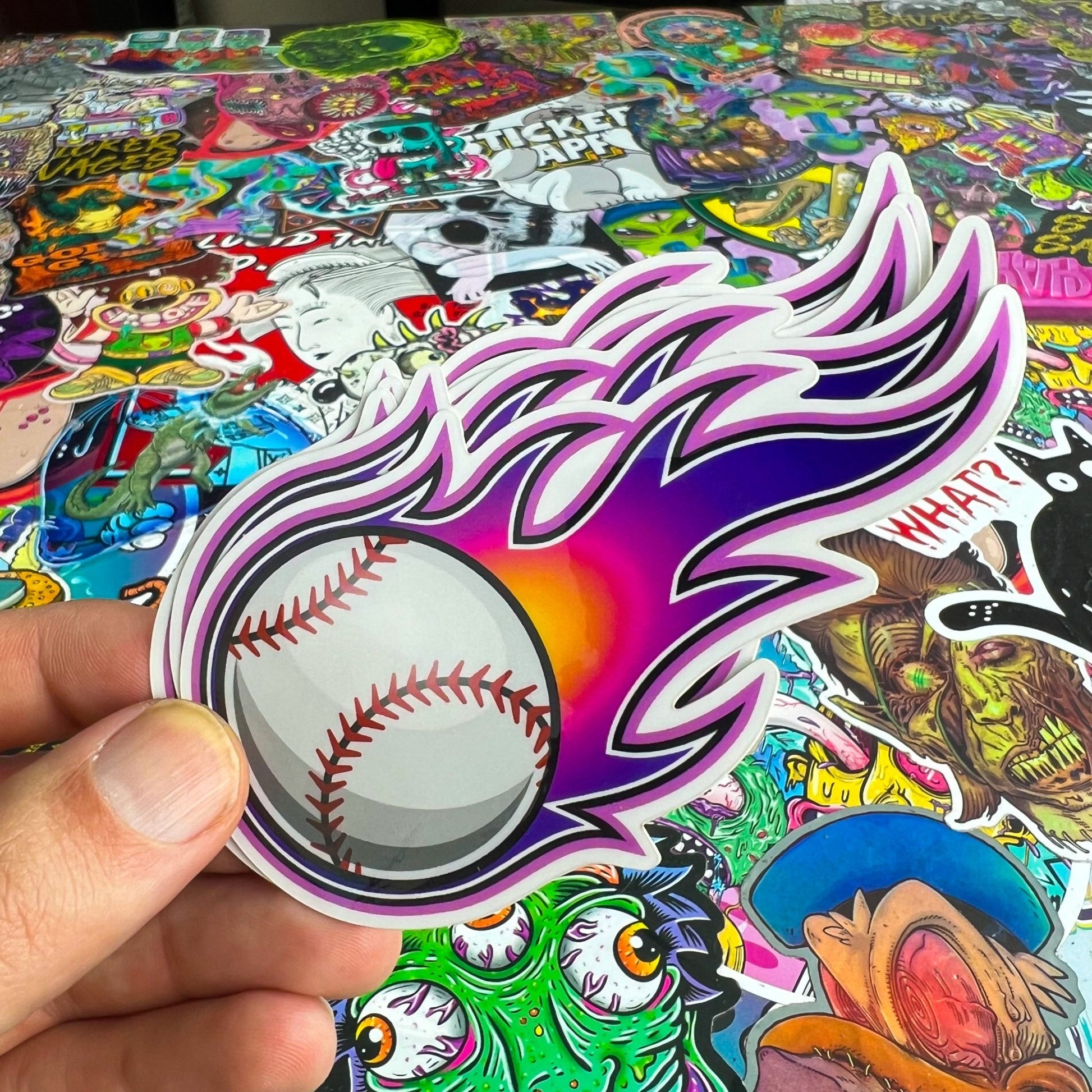 Baseball Sticker - Sticker Savages