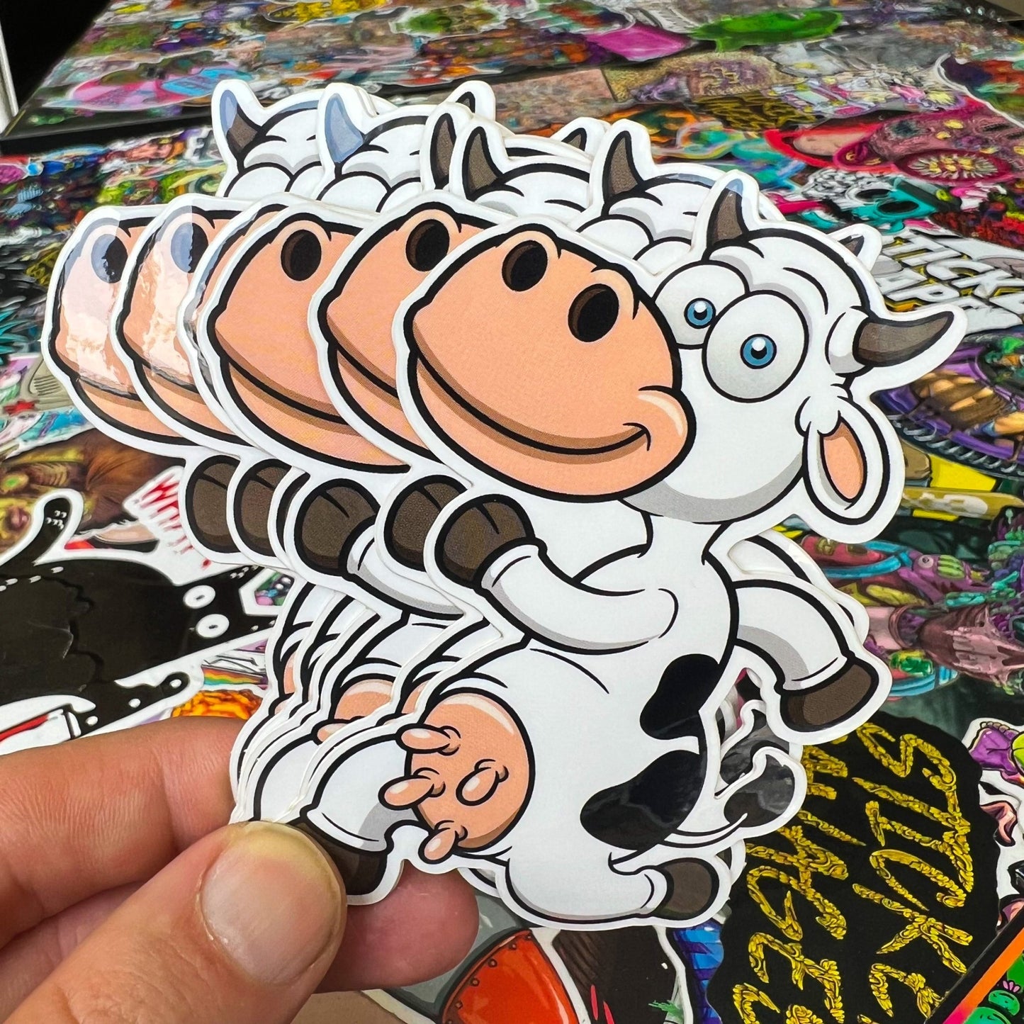 Cow Sticker - Sticker Savages
