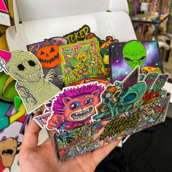 Exclusive Box of Stickers from Previous Months - Sticker Savages
