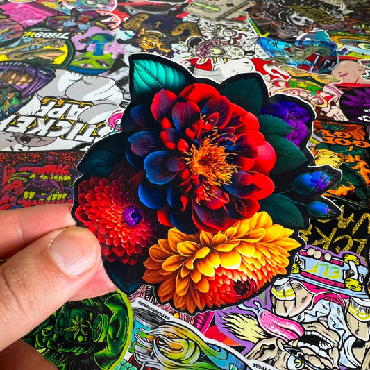 Flower Sticker - Sticker Savages