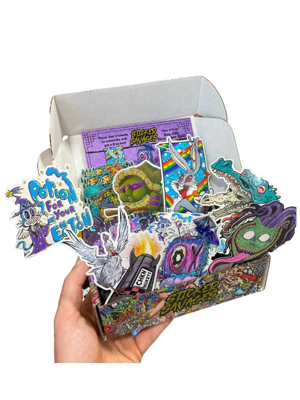 Monthly Sticker Subscription - Sticker Savages